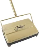 Fuller Brush 17031 Electrostatic Carpet & Floor Sweeper - 9" Cleaning Path - Lightweight - Ideal for Crumby Messes - Works On Carpets & Hard Floor Surfaces - Rich Gold