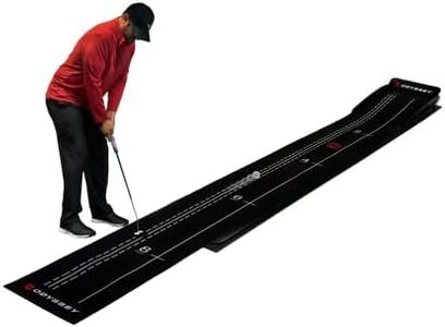 Callaway Odyssey Tour Premium Golf Putting Mat - Durable Felt Putting mat, Golf putt Trainer Helps You Practice Putting