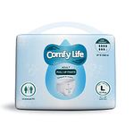 Comfy Life Premium Adult Incontinence Pull Up Diaper Pants 12 Pack High Absorbency (Large)