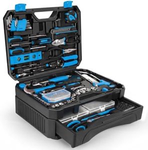 Thatool 328-Piece Home Tool Kit with Detachable Drawer Storage Case | General household hand tools in a detachable drawer case for home maintenance, furniture assembly and DIY repairs, BU