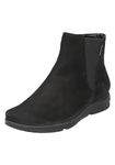 Mephisto Womens Rafaelle Nubuck Leather Black Boots 6 UK