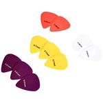 Amazon Basics Guitar Picks, Solid Colors, Celluloid, 10-Pack