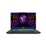 MSI Cyborg 15 Inch FHD Gaming Laptop - (Intel Core i7-12650H, Nvidia GeForce RTX4060, 16GB RAM, 512GB SSD, Windows 11 Home) - Translucent Black