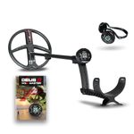 XP Metal Detectors Deus II 11" WS6 Master - Weatherproof and Multi Frequency, Ideal for Treasure and relic Hunting, WS6 Wireless Headphones and S-Telescopic Stem (DEUS2-28FMFWS6E)