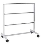 Chrome Storage Clothing Rack with H