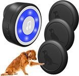 MYPIN Wireless Dog Doorbell, IP65 Waterproof Door Bell, Pet Door Bells Sensor for Dog Training, Cat Bell with 20 Ringtones and 4 Modes LED Flash (1 Receiver & 3 Transmitters)