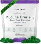 Dopamine Supplement - Sugar-Free Mucuna Pruriens Gummies (2g/serving) Energy & Focus Gummies - Potent Mucuna Pruriens Extract Supplement for Calm Mood and Motivation, Vegan, Non-GMO, Gluten-Free, 60ct