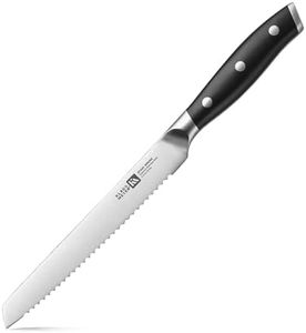 Klaus Meyer Stahl High Carbon Exclusive German Steel 6 inch Utility Serrated Knife