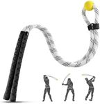 ACESTRIKE Golf Rope Swing Trainer, Golf Tyro Posture Corrector Professional Golf Training Aid, Golf Warm-Up Practice Equipment with Weighted Ball for Golfers of All Levels