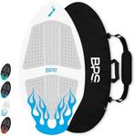 BPS 'Flame' Skimboard (40 Inch, Whi