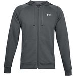 Under Armour Men Rival Fitted Full Zip, Breathable Men's Hooded Jacket, Comfortable Zip Hoodie with Tight Fit