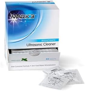 MARK3 - Dental Ultrasonic Enzyme Enzymatic Evacuation Cleaner Tablets (Mint Fragance) Refill (Box of 64 Tablets) Made in USA by MARK3 (7640)