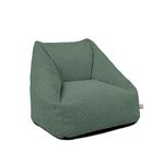 rucomfy Beanbags Kids Snuggle Bean Bag Chair - Childrens Furniture Bedroom Decor - Toddler Armchair Seat for Boys and Girls - Arrives Pre Filled - 50 x 46 x 48cm (Moss)