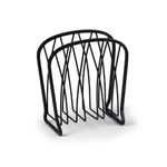 Spectrum Diversified Twist Napkin Holder, Black