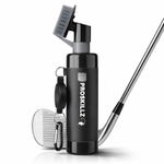PROSKILLZ UK PRO Golf Club Brush Cleaner with Built-In Water Spray – Premium 180ml Groove Cleaning Tool with Retractable Clip & Nylon Bristles for Men, Women & All Golfers