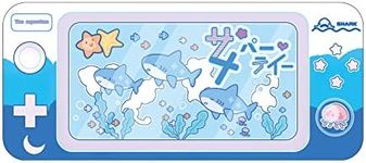 GeekShare Cute Shark Party Mouse Pad - Large Non-Slip Rubber Base Desk Mat for Keyboard and Mouse, Perfect for Gaming, Writing, or Home Office Work