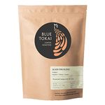 Blue Tokai Coffee Roasters Silver Oak Cafe Blend - Medium Roast (Commercial Espresso Grind) 250g | Made With 100% Specialty Grade Arabica Freshly Roasted Ground Coffee, Bag