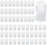 SENONAPO 60 Pcs Painters Spray Socks Unisex Adult Painters Mask Painting Dust Hood Snug Soft Stretch Head Socks for Men