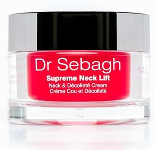 Dr Sebagh Supreme Neck Lift (1.7 fl oz) - Firming & Rejuvenating Neck Cream for Wrinkles - Neck Firming and Tightening Treatment for Décolletage & Chest - Lift, Smooth & Restore Elasticity