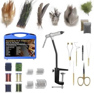EUPHENG Aventik QuickGrip Travel Fly Tying Vise – Lightweight Rotary Vise Perfect for Beginner