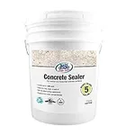 Rain Guard Water Sealers - Concrete Sealer - Penetrating Water Repellent Protection for All Porous Concrete Surfaces - Water-Based Silane/Siloxane Sealant - Natural Finish - Ready to Use - 5 Gallon