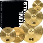 MEINL Cymbals HCS Complete Cymbal Set-Up - 14" Hihat/16" Crash/20" Ride + 10" Splash for FREE (HCS141620+10)