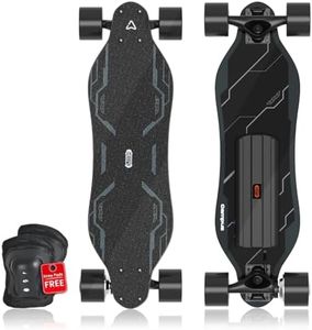 MEEPO Campus/V3S/V5/ENVY Electric Skateboard with Remote, Top Speed Up to 29 Mph, 4 Speed Smooth Braking, Easy Carry Handle Design, Suitable for Adults & Teens Beginners