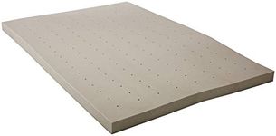 Lucid 3 Inch Bamboo Charcoal Memory Foam Mattress Topper, Full