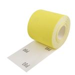 Shineboc Sandpaper Roll Yellow, 93mm x 10m, 80 Grit, Quartz Sand Abrasive Sanding Paper for Wood, Metal, Paint, Plaster, Filler, Automotive, Compatible with Machine Sanders