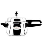 Butterfly Curve 3 Litres Stainless Steel Outer Lid Pressure Cooker | TRIPLY Base | Induction & Gas Stove Compatible | Triple Safety | ISI Certified | 5 Years Manufacturer's Warranty