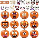 37PCS Halloween Pumpkin Stickers, P