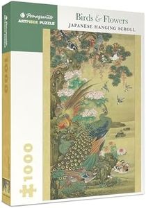 Pomegranate AA1011 1000 Pc Puzzle - Japan Hanging Scroll