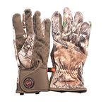 Manzella Mens Manzella Mens Stretch Fleece Bow Ranger Cold Weather Hunting Glove, Realtree Edge, Large