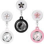 H HOME-MART 3Pcs Nurse Watch Glow P