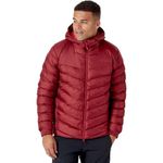 Rab Men's Nebula Pro Synthetic Insulated Jacket for Hiking, Trekking, & Mountaineering - Oxblood Red - Medium