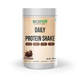 Sickpol Nutrition Daily Protein Shake 364 kcal Calories 32 gm Protein 55 gm Carbs 2 gm Fat Provide Energy,support Immunity & Bone Health-for Men & Women Chocolate Milk Shake Flavor (Chocolate)