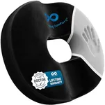 Everlasting Comfort Donut Pillow for Hemorrhoids, Tailbone Pain Relief Cushion - 2-in-1 Hemorrhoid Pillow & Seat Cushion - Memory Foam Donut Pillow for Tailbone Pain - Butt Pillow & Butt Cushion