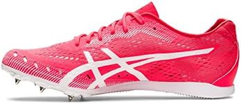 ASICS Unisex Gun Lap 2 Track & Field Shoes, 8.5, Diva Pink/White