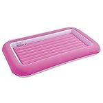 JILONG Childrens Kids Inflatable Safety Flocked AIRBED KIDDY Toddlers Camping Travel AIR Bed Mattress (Pink)