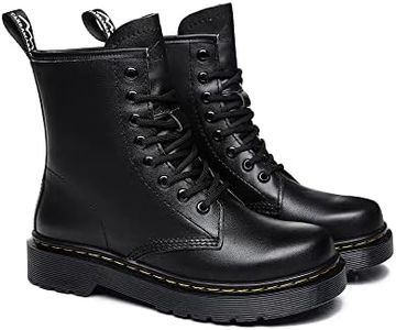 TARRAMARRA Women HI Lift Platform Lace Up Leather Boots Simona Black AU Ladies 7 / AU Men 5 / EU 38