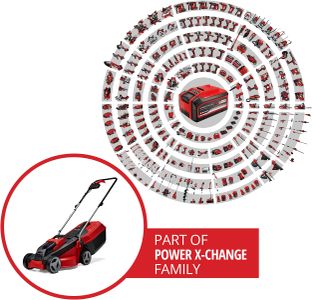 Einhell 18V Cordless Lawnmower – 30cm Cutting Width