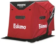 Eskimo Eskape 2600 Insulated 2 Person Ice Fishing Shelter,Red