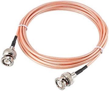 uxcell BNC Male to BNC Male Coax Cable RG316 Low Loss RF Coaxial Cable 50 Ohm 6 Ft for Video Signals,CCTV,DVR,Camera