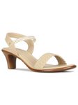 Bata Women's DEVA SANDAL E (6618512_BEIGE_4 UK)