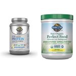 Garden of Life Sport Organic Plant Based Protein, Vanilla & Raw Organic Perfect Food Green Superfood Original 207 gram