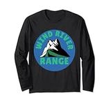 Wind River Mountains, Ski, Snowboard, Hike, Mountain Bike Long Sleeve T-Shirt