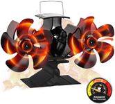 Dual Log Burner Fan - Silent Operat