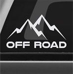 Off Road Mountain Sticker Vinyl Decal 4x4 Rock Crawler Mud Truck SUV