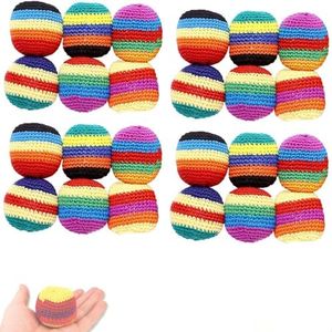 NLWF 6/12/24PCS Hand-Made Knitted Ball, 2026 Upgraded Professional for Adults,Random delivery (24PCS)