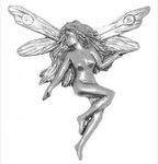 Gift Boxed Pewter Fairy Badge pin or Brooch Gift for Scarf, Tie, Hat, Coat or Bag